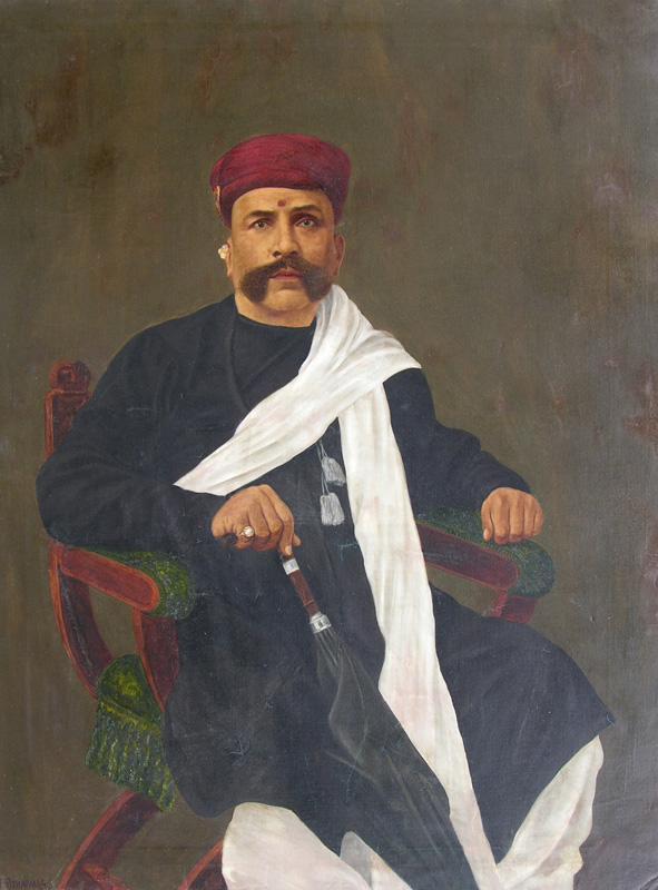 Portrait of an Philanthropist  by M. F. Pithawala