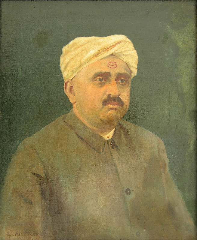 Portrait of a Nobleman by Laxman Narayan Taskar