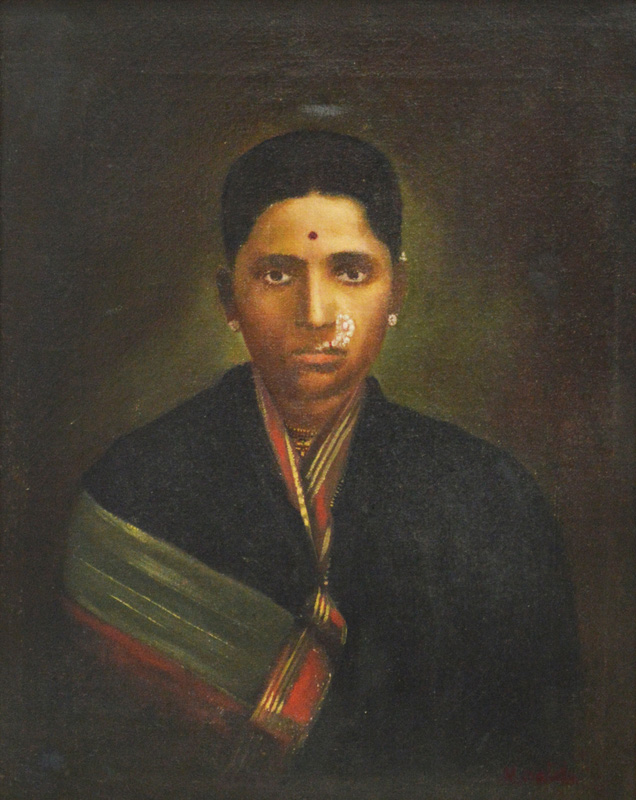 Portrait of a Maharashtrian Lady