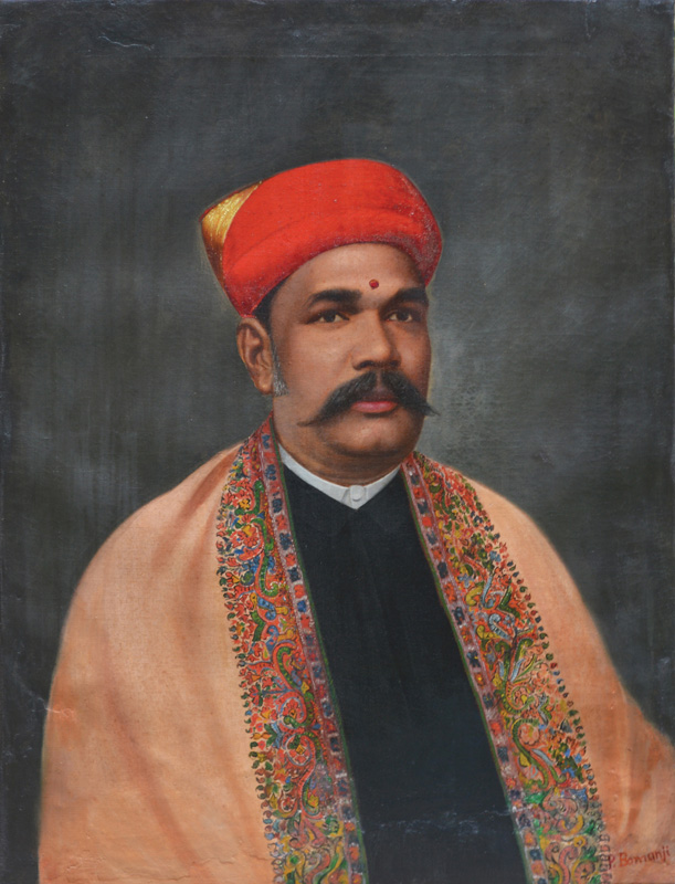 A merchant from Surat by Pesontji Bomanji