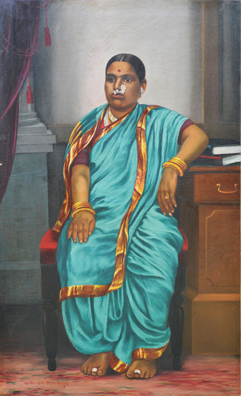 An affluent Maharashtrian lady