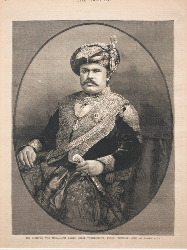 H. H. Maharaja Takhtsinghji