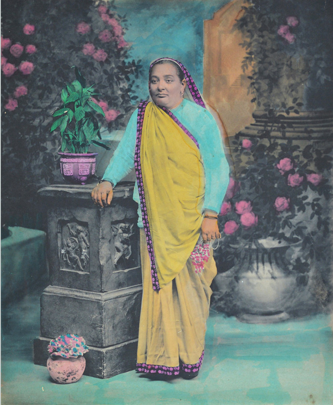 Unidentified Parsi lady